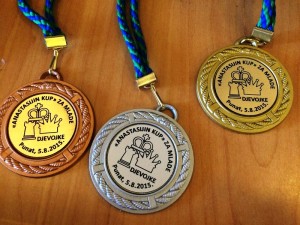 Anastasijin kup - medalje